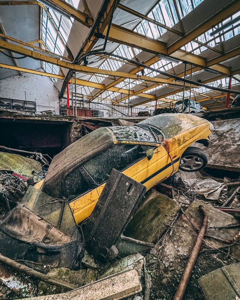 Abandoned Car Garage