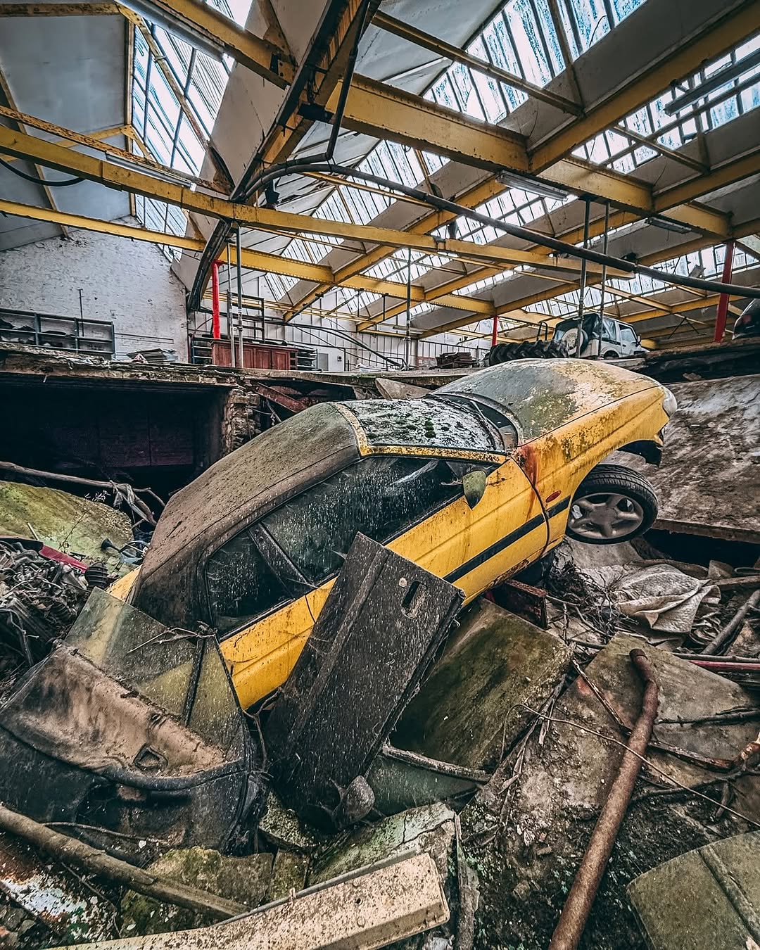 Abandoned Car Garage