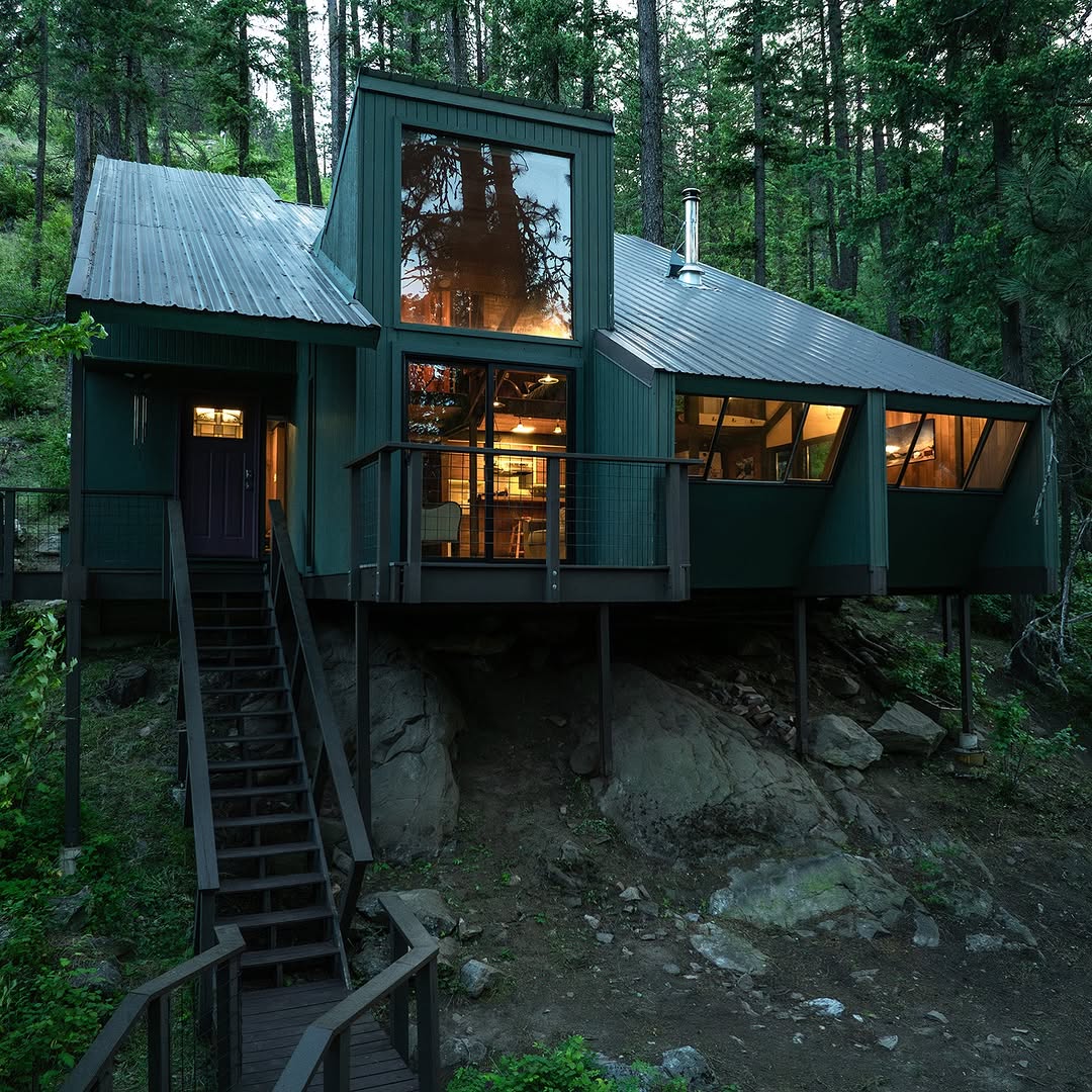 A 1972 Sandpoint, ID Home That’s a Total Vibe