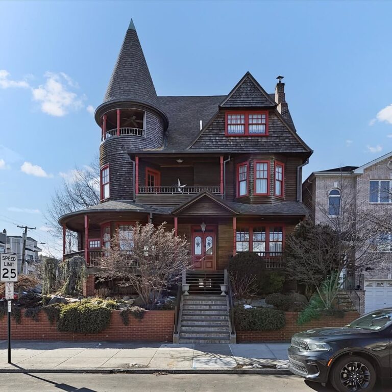 Discovering Architectural Magic: A Charming 1896 Queen Anne Victorian in Harrison, New Jersey